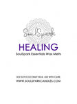 NEW! SoulSpark Essentials | wax melts-Healing